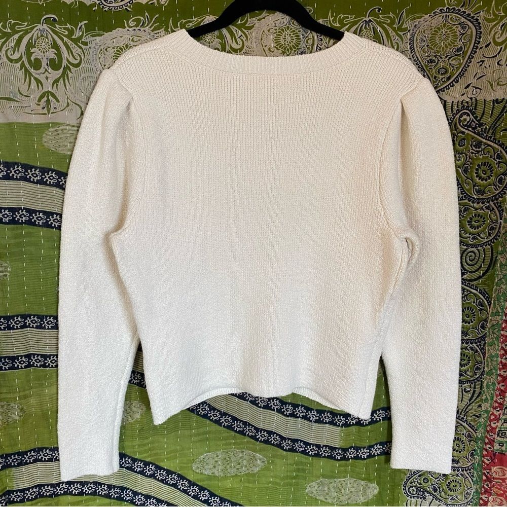 AYR Gelato The Uptown Girl Organic Cotton Cardigan Size Large - Picture 10 of 15